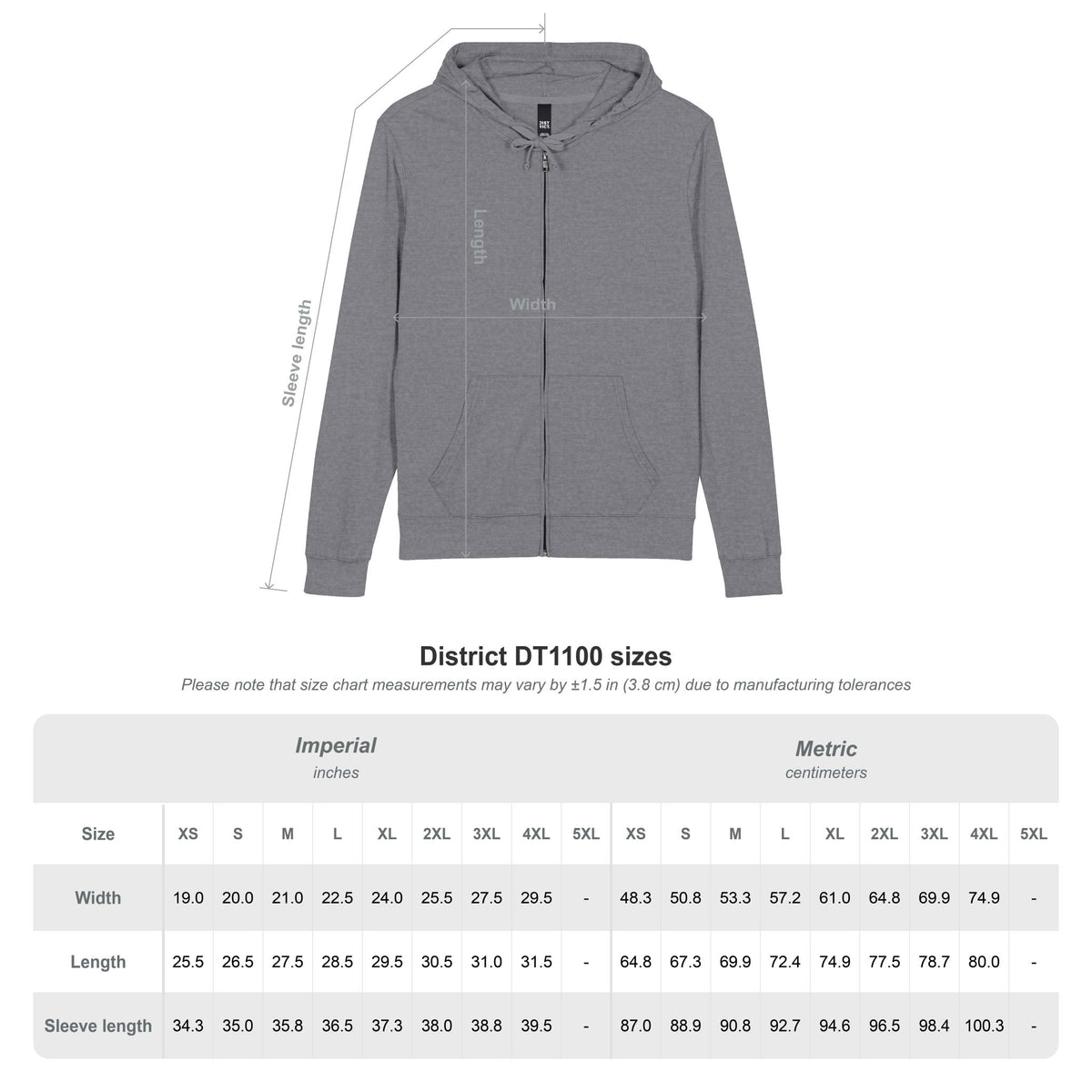 P.A.T.H. Profit Zones Zip-Up Hoodie