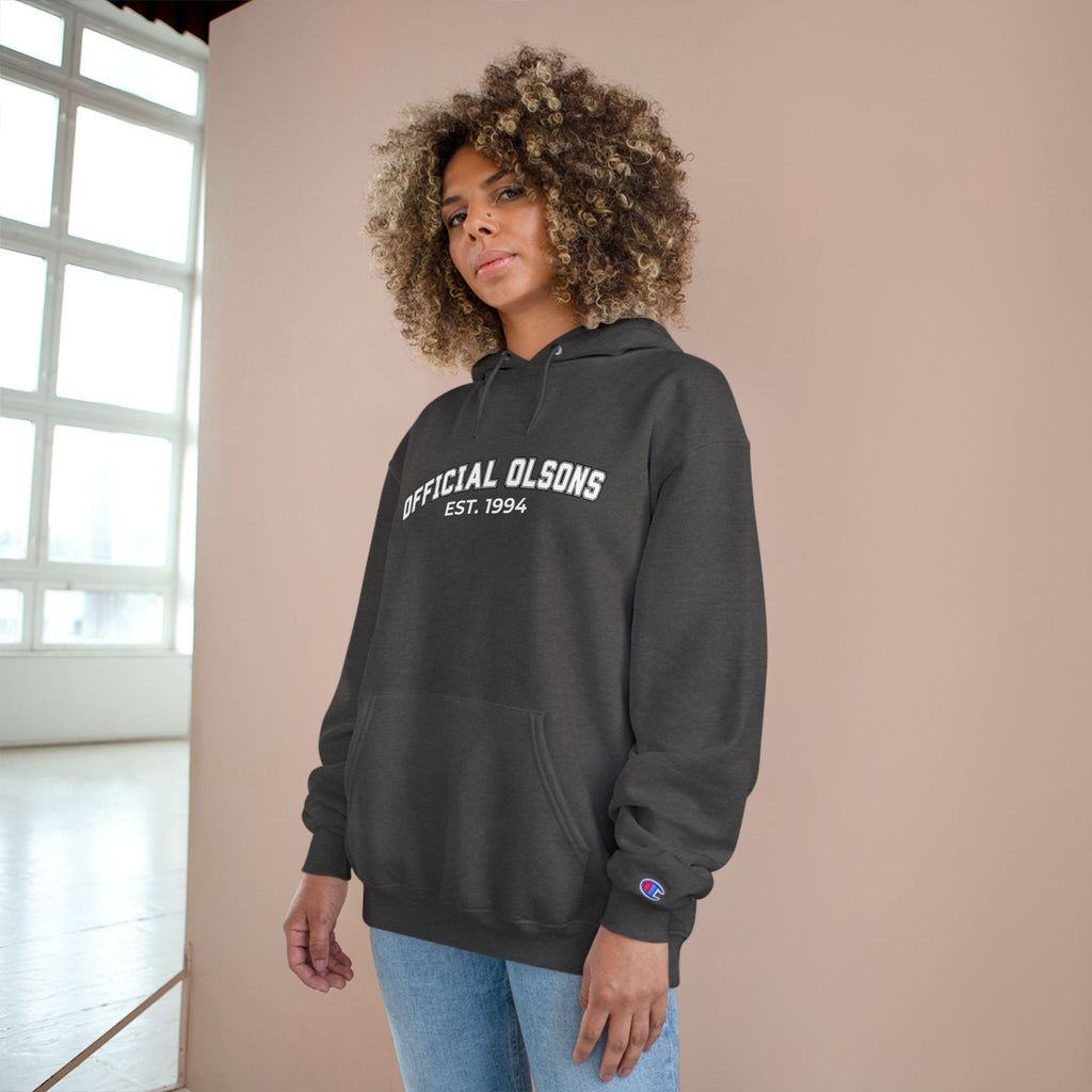 Official Olsons Hoodie — Vintage Collegiate Champion-Style Pullover