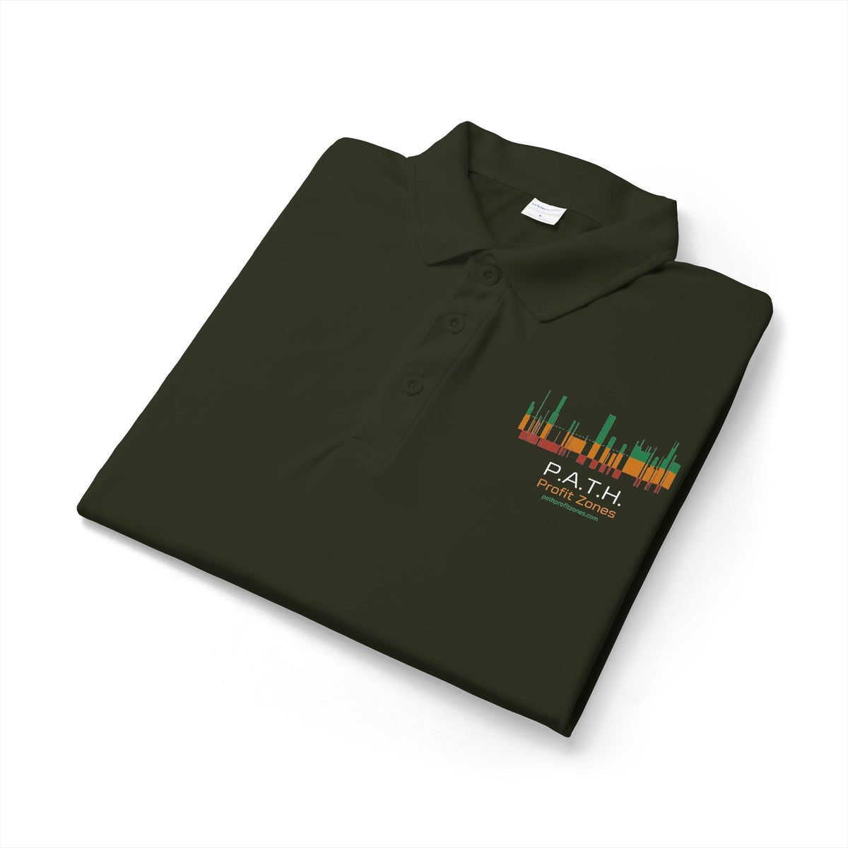 City Skyline Polo Shirt — Fort Zumwalt Alumni/School Spirit Performance Polo