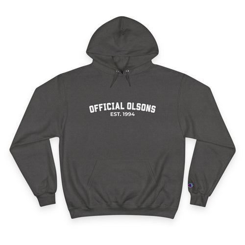 Official Olsons Hoodie — Vintage Collegiate Champion-Style Pullover