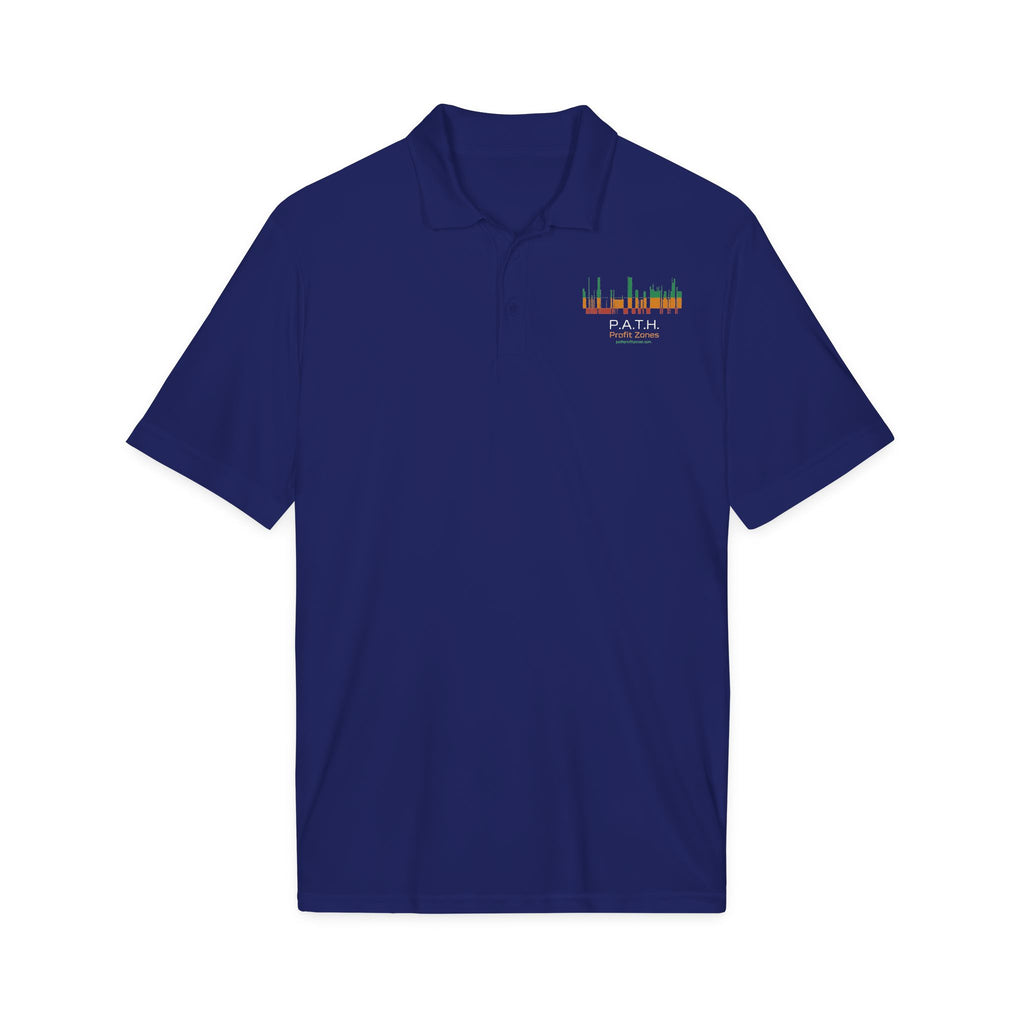 City Skyline Polo Shirt — Fort Zumwalt Alumni/School Spirit Performance Polo