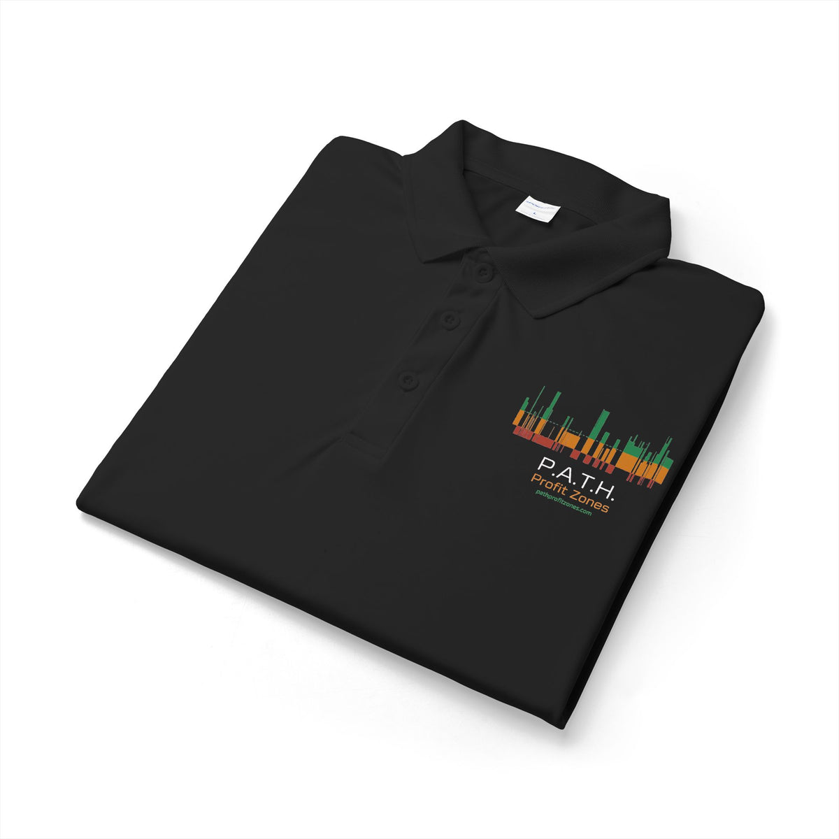 City Skyline Polo Shirt — Fort Zumwalt Alumni/School Spirit Performance Polo