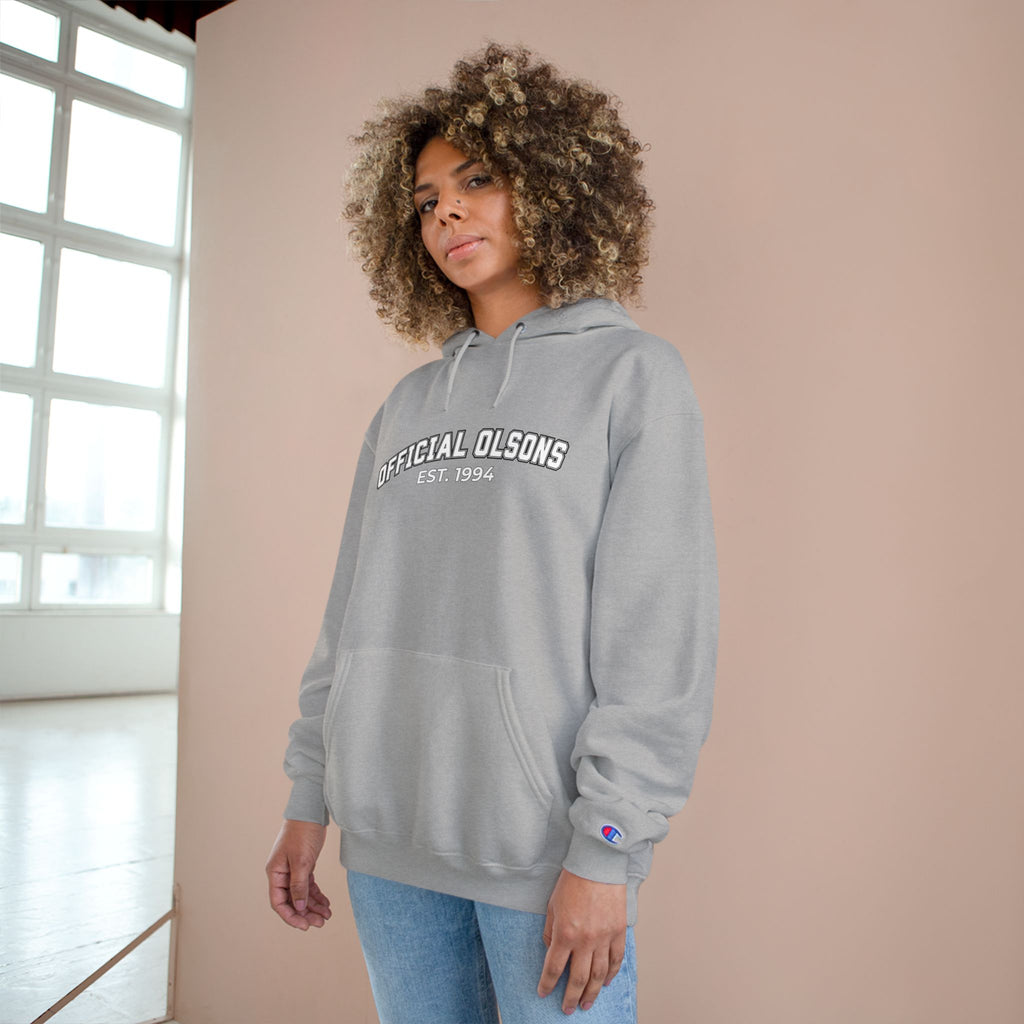 Official Olsons Hoodie — Vintage Collegiate Champion-Style Pullover