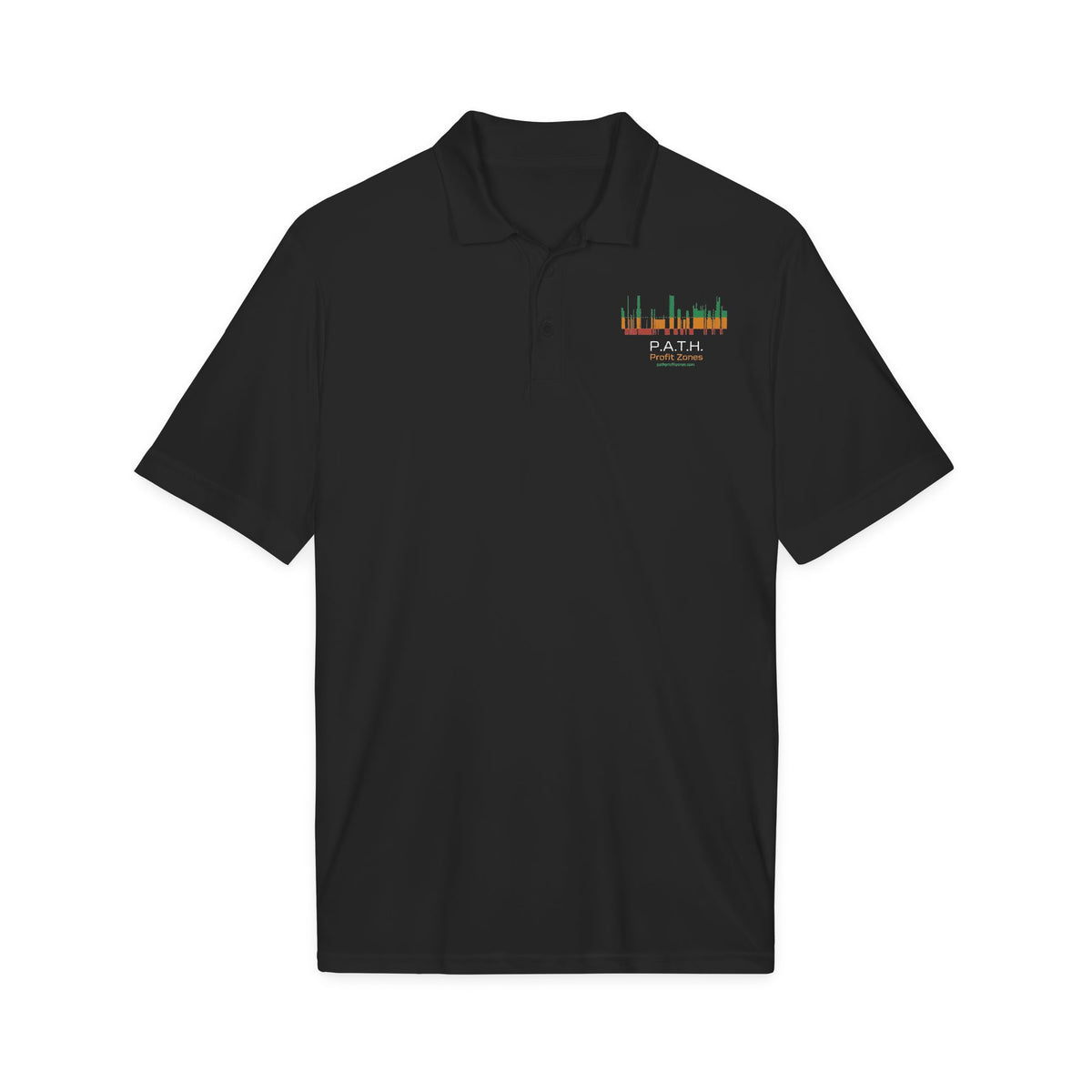 City Skyline Polo Shirt — Fort Zumwalt Alumni/School Spirit Performance Polo