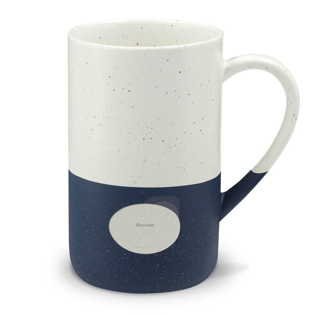 Engraved Speckled Ceramic Mug