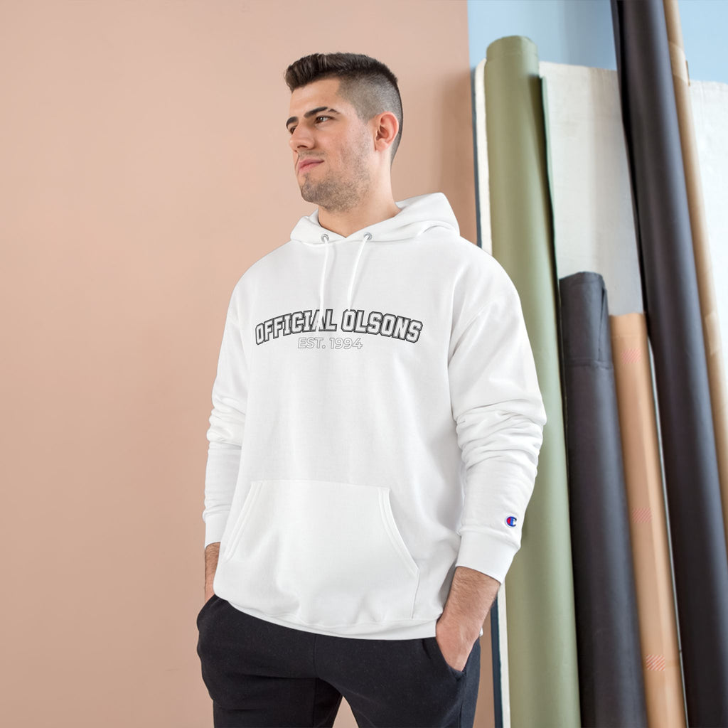 Official Olsons Hoodie — Vintage Collegiate Champion-Style Pullover