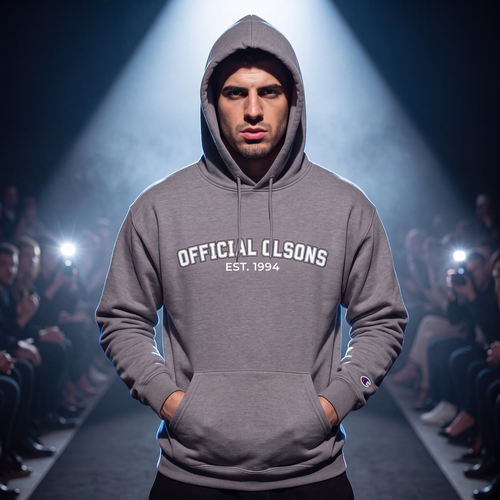 Official Olsons Hoodie — Vintage Collegiate Champion-Style Pullover
