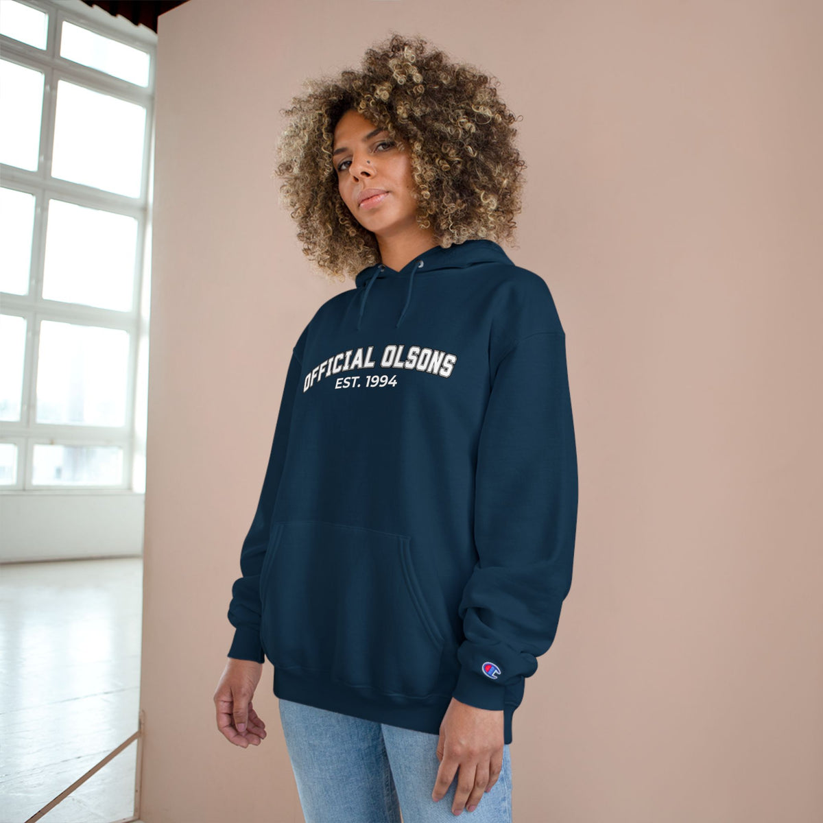 Official Olsons Hoodie — Vintage Collegiate Champion-Style Pullover