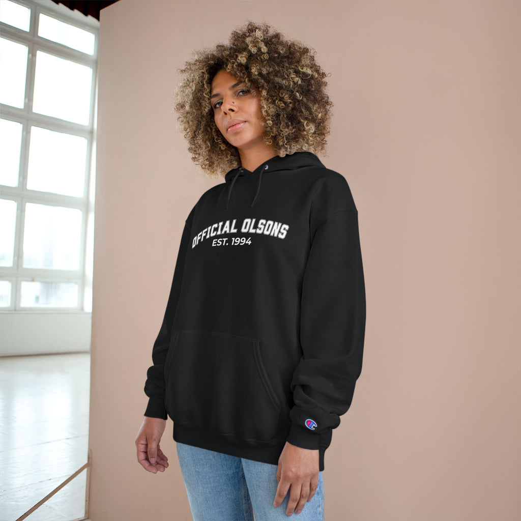 Official Olsons Hoodie — Vintage Collegiate Champion-Style Pullover