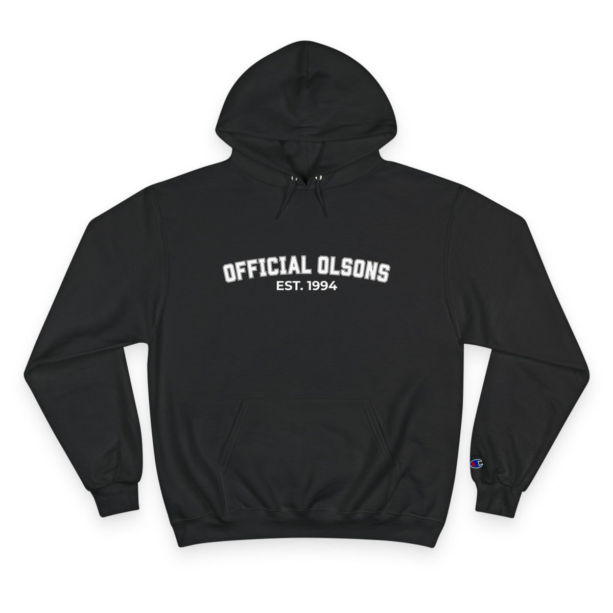 Official Olsons Hoodie — Vintage Collegiate Champion-Style Pullover