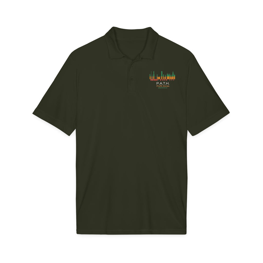 City Skyline Polo Shirt — Fort Zumwalt Alumni/School Spirit Performance Polo