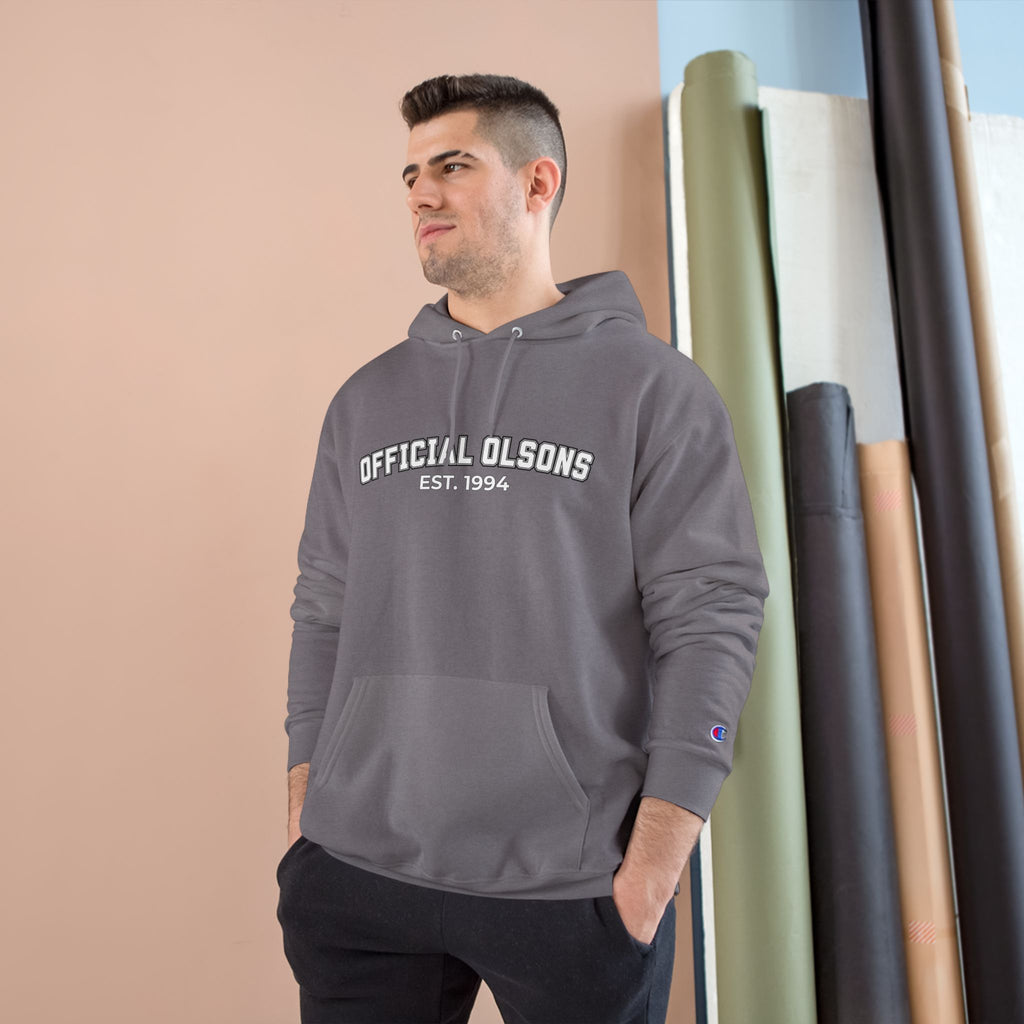 Official Olsons Hoodie — Vintage Collegiate Champion-Style Pullover