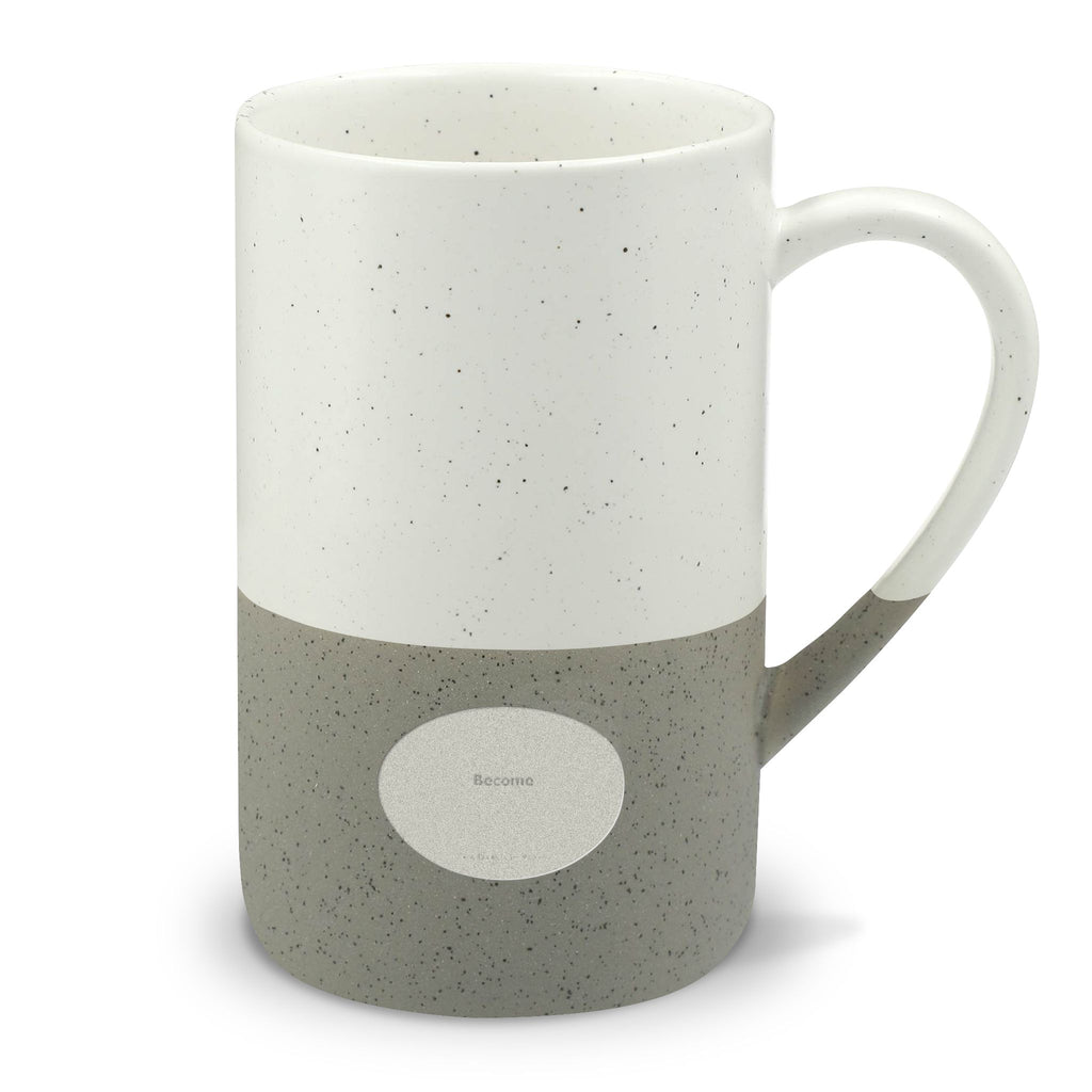Engraved Speckled Ceramic Mug