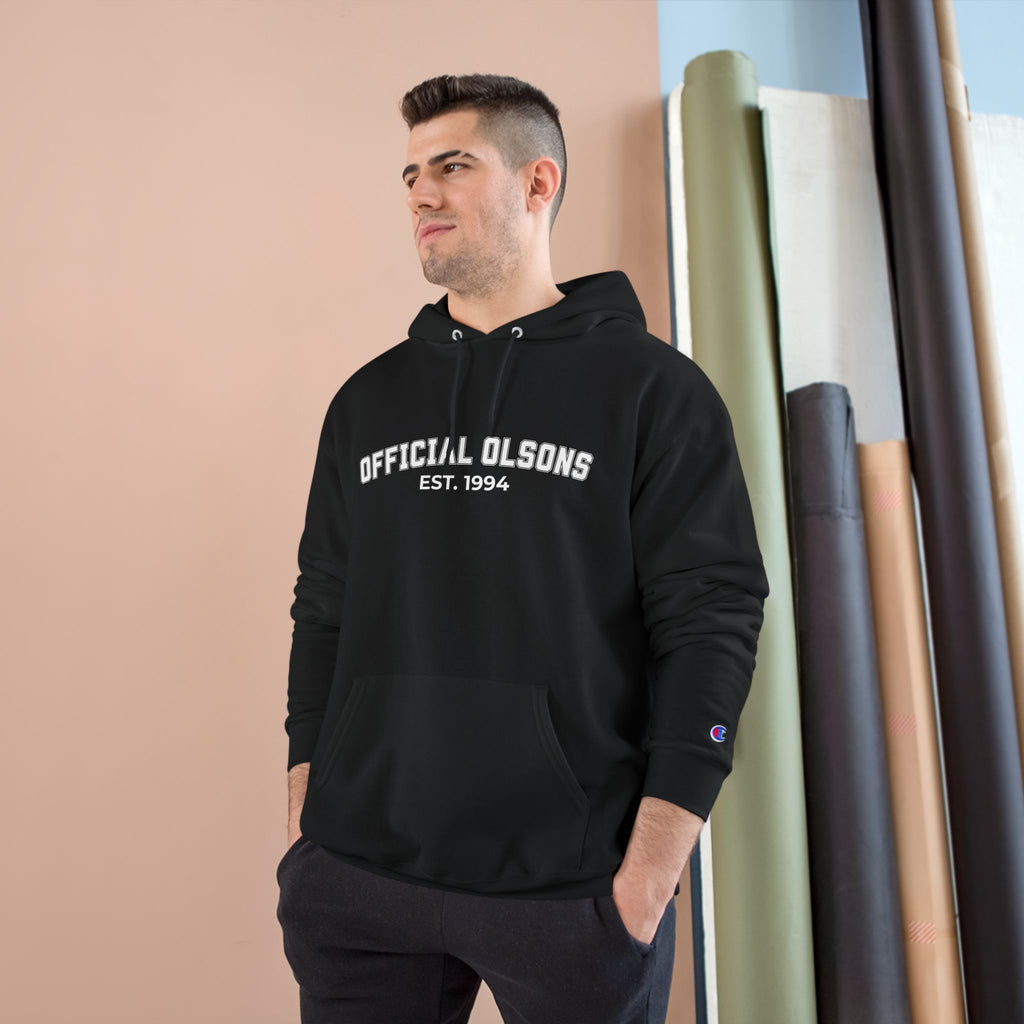 Official Olsons Hoodie — Vintage Collegiate Champion-Style Pullover