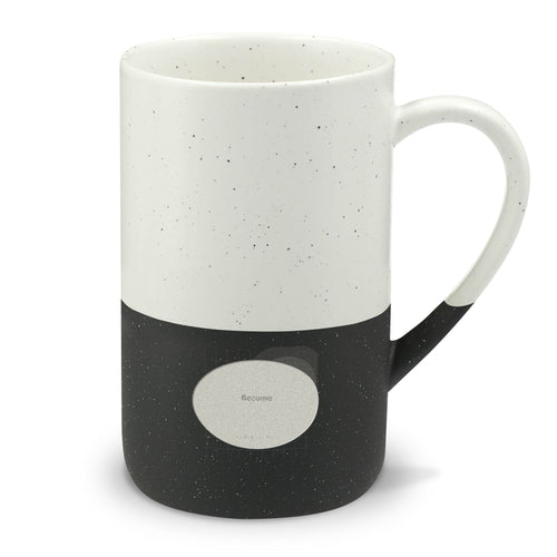 Engraved Speckled Ceramic Mug