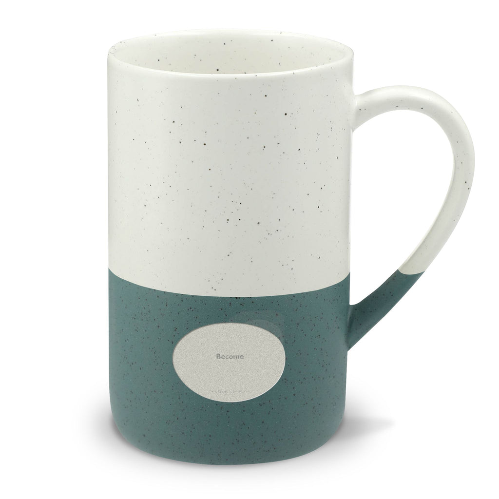 Engraved Speckled Ceramic Mug