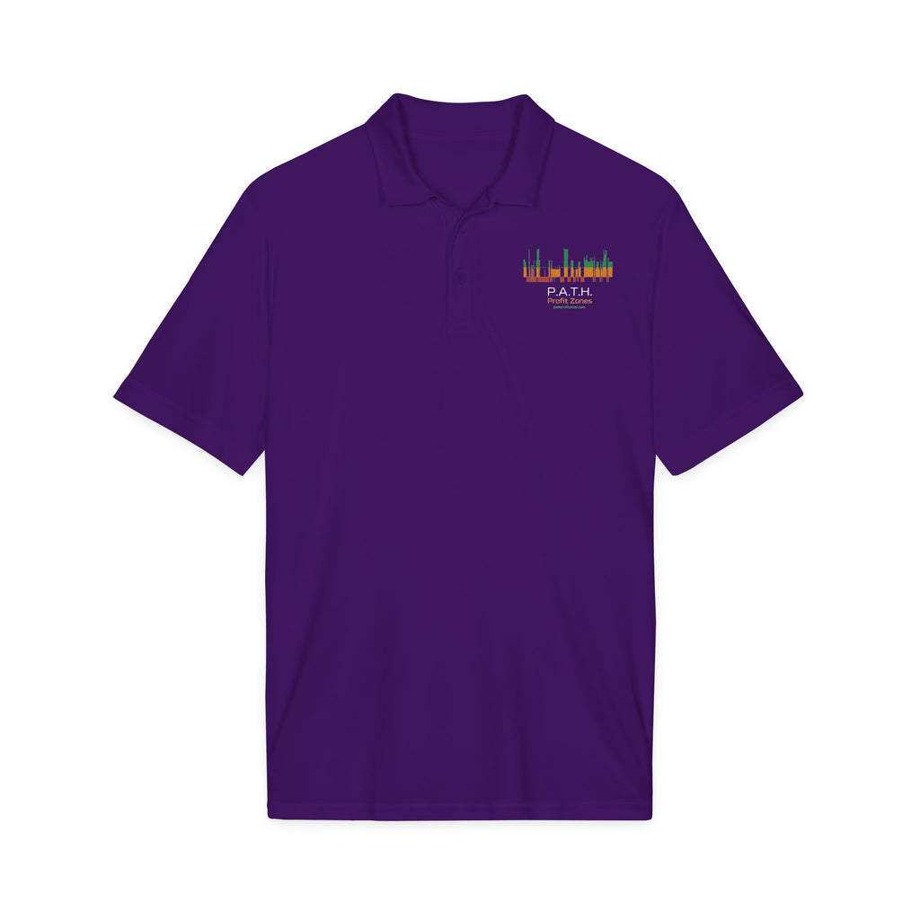 City Skyline Polo Shirt — Fort Zumwalt Alumni/School Spirit Performance Polo