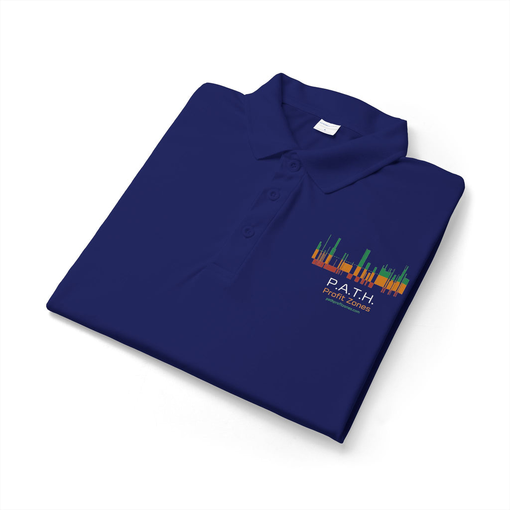 City Skyline Polo Shirt — Fort Zumwalt Alumni/School Spirit Performance Polo
